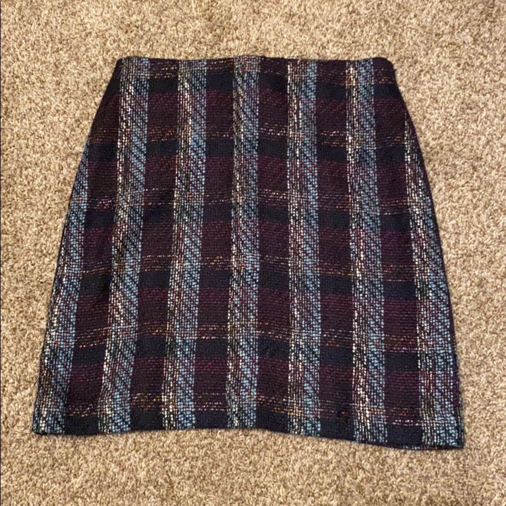 Loft patterned skirt